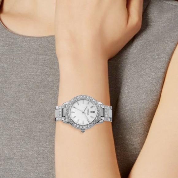 Women’s Jesse Fossil Watch White-Dial Glitz Dress - Picture 12 of 12